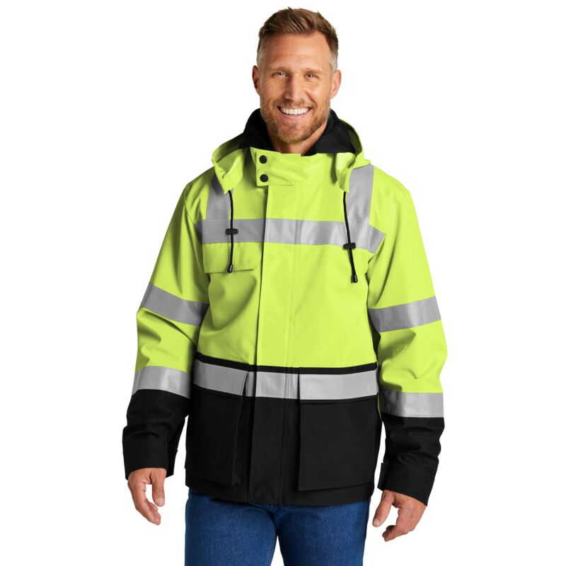 Ansi 107 Class 3 Waterproof Ripstop 3 In 1 Parka Thumbnail