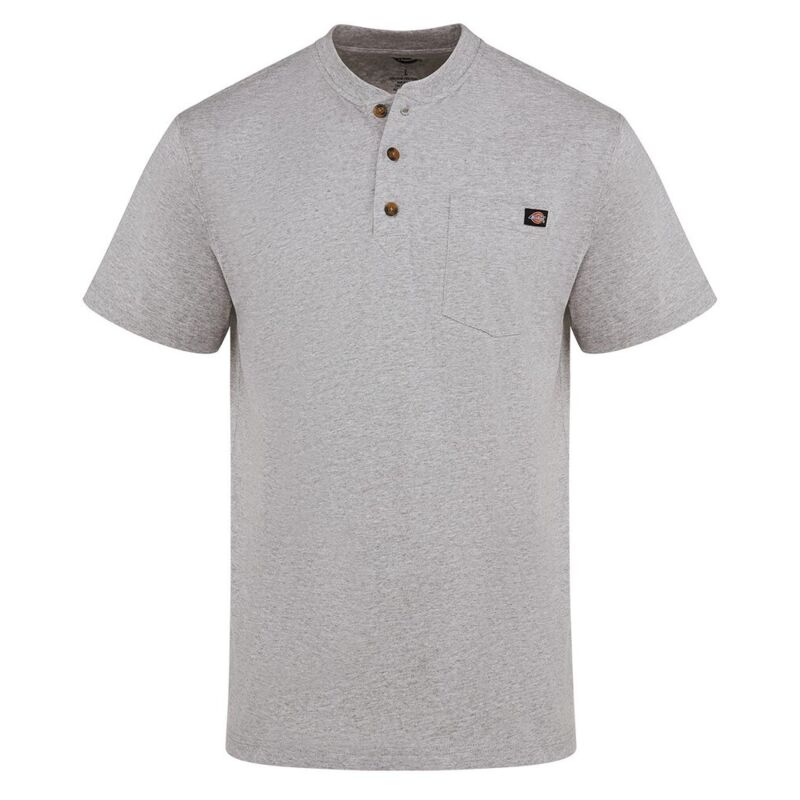 Men's Heavyweight Traditional Short Sleeve Henley Thumbnail