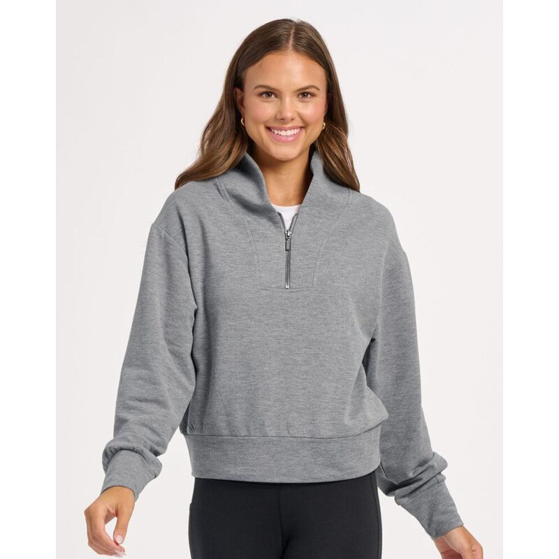 Women's Dream Crop Fleece Quarter-Zip Thumbnail