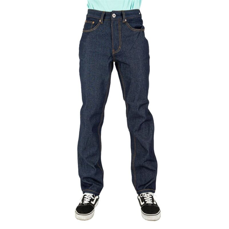 Men's Raw Denim Straight-Leg Jean Pants Thumbnail