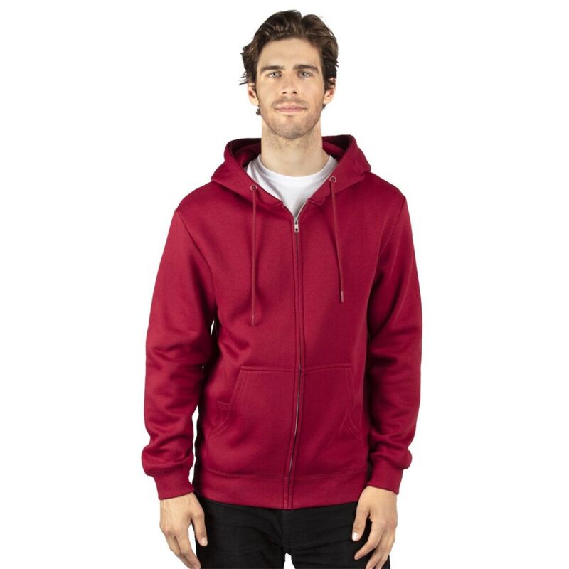 Unisex Fleece Full-Zip Hooded Sweatshirt Thumbnail