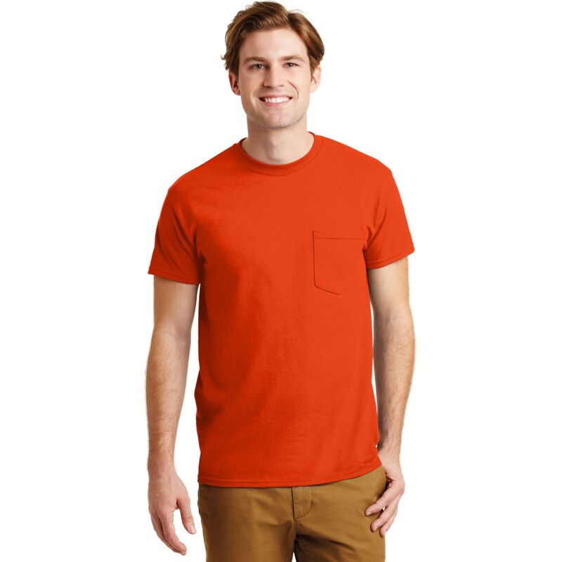 DryBlend ® 50 Cotton/50 Poly Pocket T Shirt Thumbnail