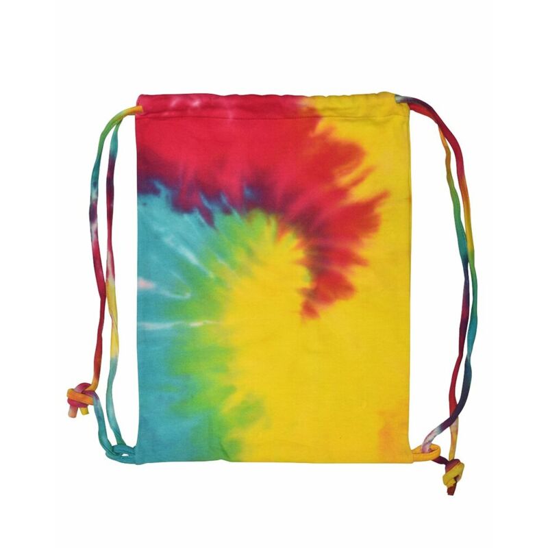 Tie-Dyed Drawstring Backpack Thumbnail