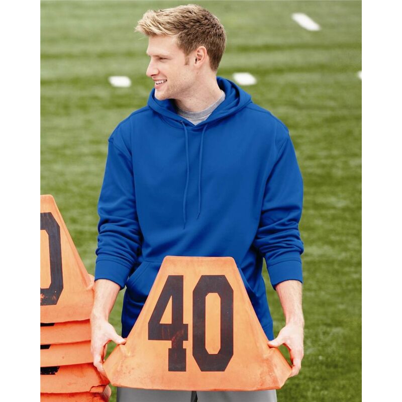 Men's Wicking Fleece Hooded Sweatshirt Thumbnail