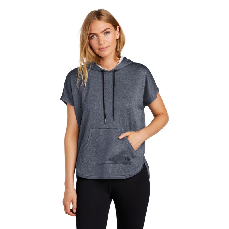 Women's Performance Terry Short Sleeve Hoodie Thumbnail